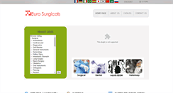 Desktop Screenshot of eurosurgicals.com